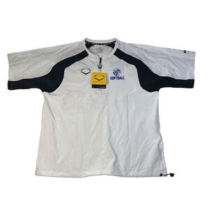 EvoShield Shirt Womens Large White Quarter Zip Pullover Softball‎ We Me